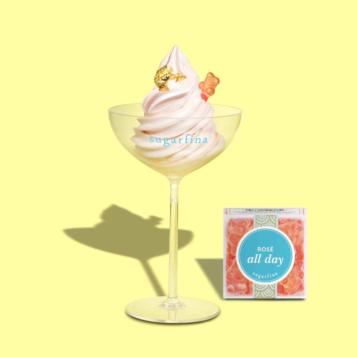 【貴婦軟雪糕】美國糖果Sugarfina全新推Rose香檳軟雪糕